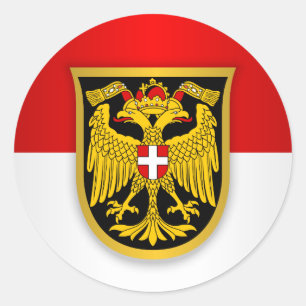 Sticker Rond Vienne/Wien