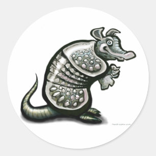 Sticker Rond Vieux Dillo