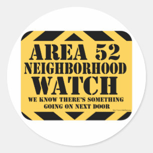 Sticker Rond Vigie de quartier du secteur 52