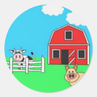 Sticker Rond vignette