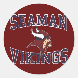 Sticker Rond Vikings