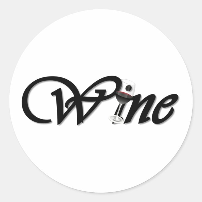 Sticker Rond Vin (Devant)