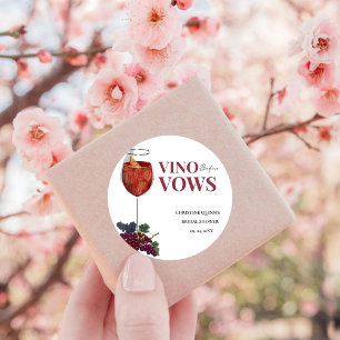 Sticker Rond Vin avant les voeux WIne Tasting enterrement de vi