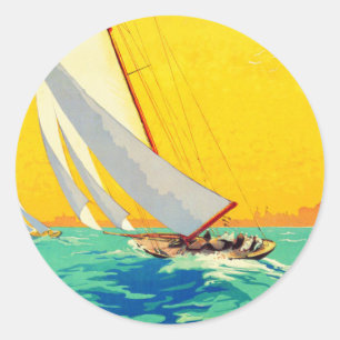 Sticker Rond Vintage