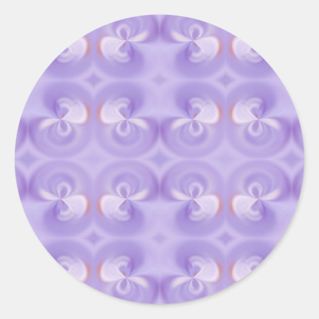 Sticker Rond Violet (Devant)