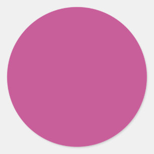 Sticker Rond Violet Rose couleur hiver automne