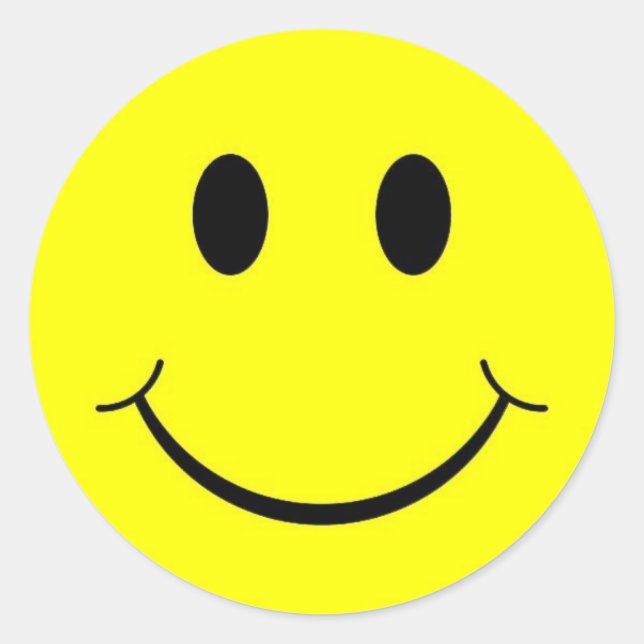 Sticker Rond visage (Devant)