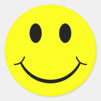 Sticker Rond Visage classique