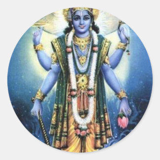 Sticker Rond Vishnu