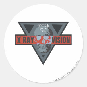 Sticker Rond Vision à rayons X