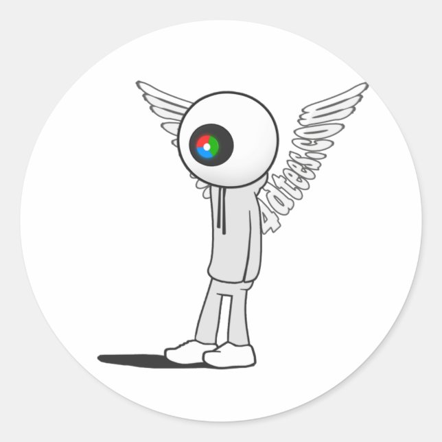 Sticker Rond Vision St. (Devant)