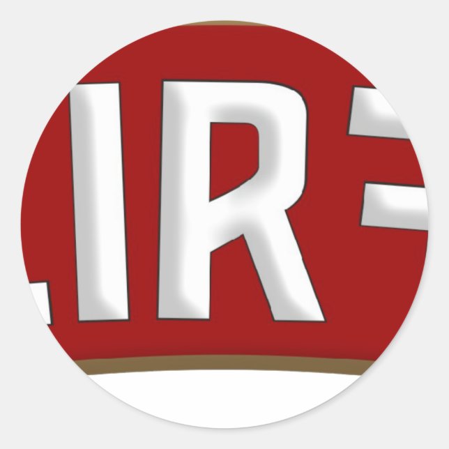 Sticker Rond Vodka (Devant)