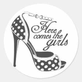 Sticker Rond Voici les filles_SHOE.ai