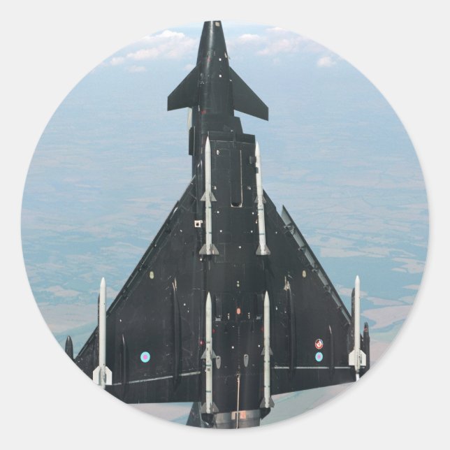 STICKER ROND VOL VERTICAL (Devant)