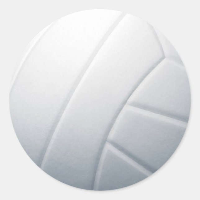 Sticker Rond volley-ball (Devant)