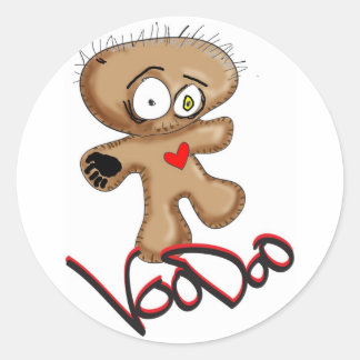 Sticker Rond voodoll