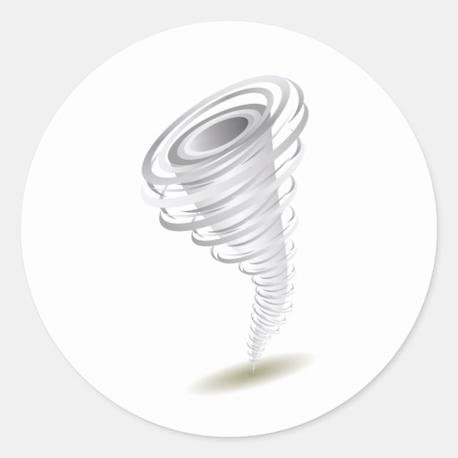 Sticker Rond vortex (Devant)