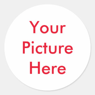 Sticker Rond Votre image personnalisée