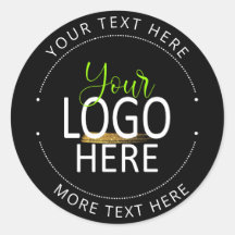 Votre logo noir Créez votre propre petite entrepri