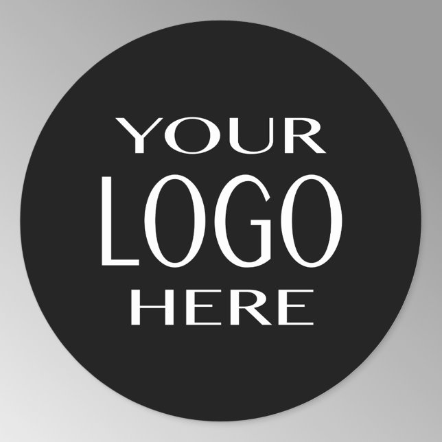 Sticker Rond Votre logo ou votre photo | Remplacement simple d' (Créateur téléchargé)