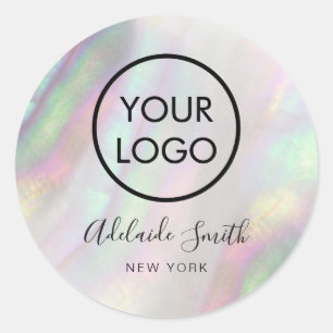 Sticker Rond votre logo sur coque