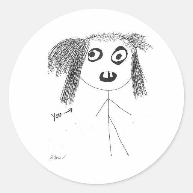 Sticker Rond Vous (Devant)