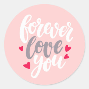 Sticker Rond Vous aimez toujours