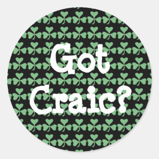 Sticker Rond Vous avez Craic ?