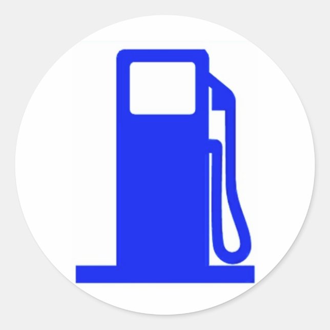 Sticker Rond Vous avez du gaz ? (Devant)