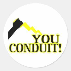 Sticker Rond Vous Conduisez