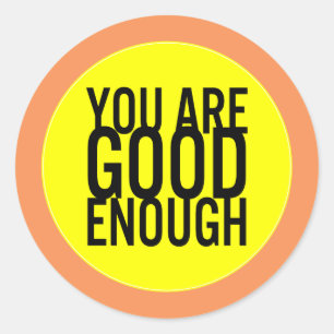 Sticker Rond Vous êtes assez bonne gentillesse de diffusion (l