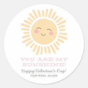 Sticker Rond Vous êtes mon Sunshine Kids Classroom Saint-Valent