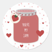 Vous êtes My Jam Jar Kids Classroom Valentine