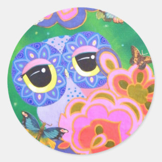 Sticker Rond Vous êtes toujours sur mon esprit