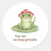 Vous êtes une grenouille inoubliable Cottagecore C