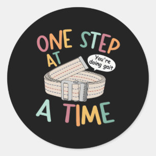 Sticker Rond Vous Faites Gait Physique Thérapiste Pt Appréciat