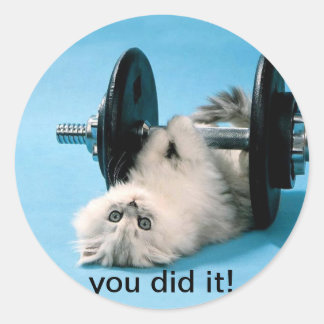 Sticker Rond vous l'avez fait