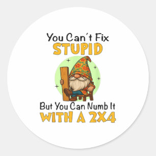 Sticker Rond Vous ne pouvez pas réparer un montant mais vous po
