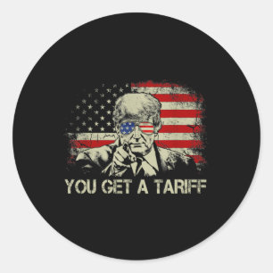 Sticker Rond Vous Obtenez Un Tarif Des Nouveaux Mèmes Tarifaire