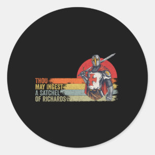 Sticker Rond Vous Pouvez Avoir Une Éclosion De Richards