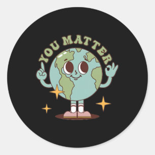 Sticker Rond Vous Problème Suicide Sensibilisation 2 Côtés Sant