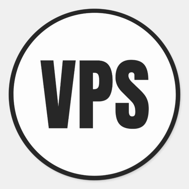 Sticker Rond VPS - Fort Walton Beach (Devant)