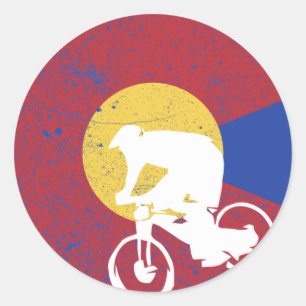 Sticker Rond VTT Colorado