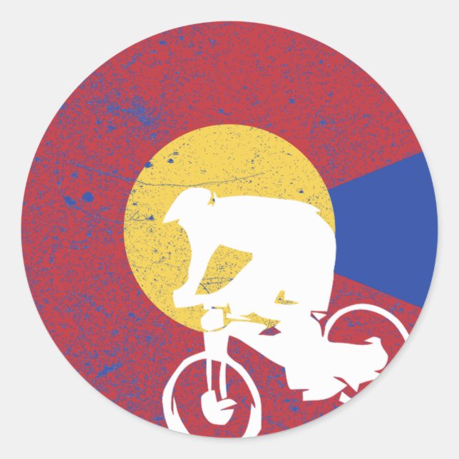 Sticker Rond VTT Colorado (Devant)
