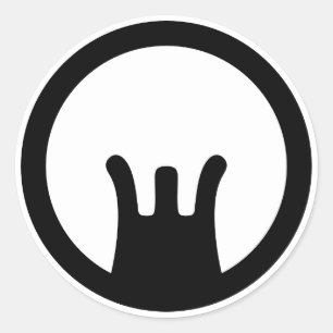 Sticker Rond Vues AR15/M16