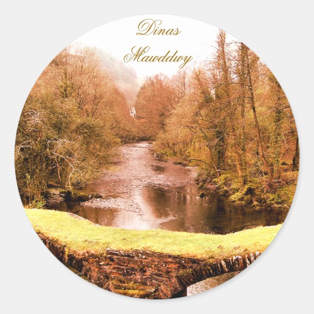 STICKER ROND VUES DES ALLES (Devant)