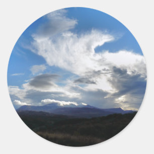 STICKER ROND VUES DES ALLES