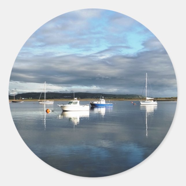 STICKER ROND VUES DES ALLES (Devant)