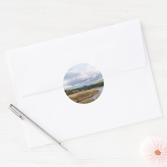 STICKER ROND VUES DES ALLES (Enveloppe)