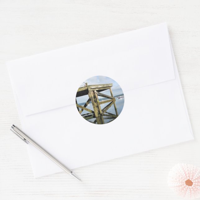 STICKER ROND VUES DES ALLES (Enveloppe)